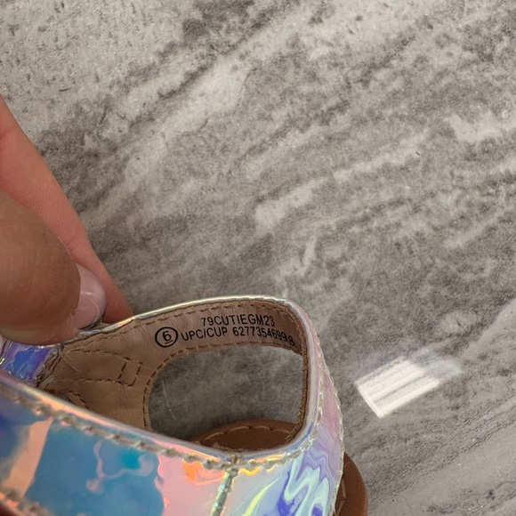 George Kids Unicorn Sandals - Brown and Iridescent - Picture 3 of 3